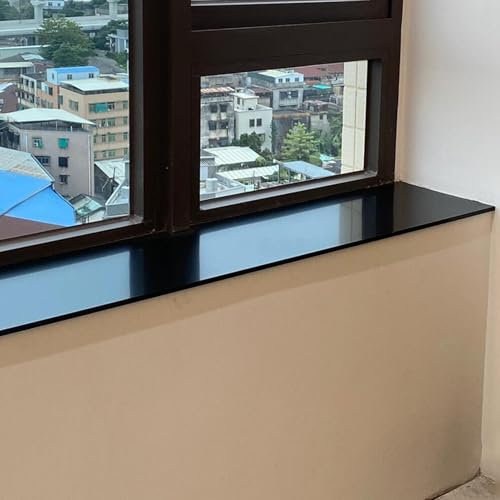 Protector de Alféizar de Ventana Inicio Protector de Alféizar de Ventana Aleación de Aluminio, Placa de Cubierta Impermeable para Alféizar de Ventana, Balcón Cocina Protector de Alféizar de Ventana(12