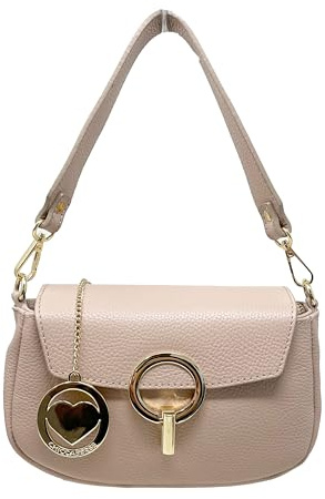 Chicca Borse Borsa Clutch Borsetta con Tracolla da Donna Borsa Elegante in Pelle