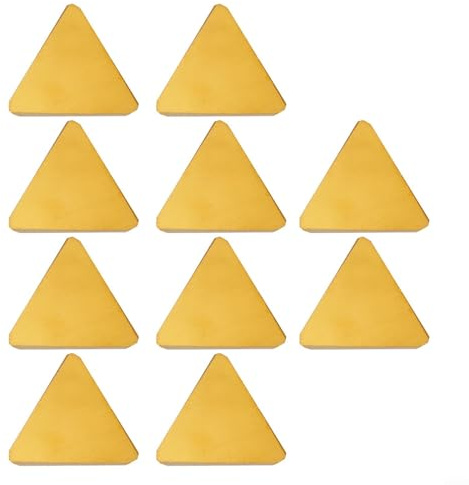 10Pcs CNC Tornio Cutter Tools, TPKN2204PDSKR TPKN43PDSKR 301 Tornio CNC Inserto Utensile da taglio, Lame Filettatura Inserti Tornio Strumenti