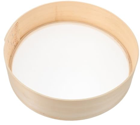 ZUNOXAZ Mesh Mehl-sieb Aus Holz Feinmaschiger Mehlsieb Für Backen Kuchen Torten Und Gebäck Handheld Küchensieb Mesh