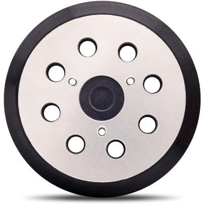 Donanim Almohadilla de metal para lijadora orbital Makita # 743081-8 743051-7, almohadilla de repuesto para lijadoras orbital Makita BO5010 BO5030 BO5031 BO5041 XOB01Z
