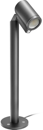 Steinel Wegeleuchte Spot Way SC 24V, RGBWW, 16 Mio. Farben, Bewegungsmelder, dimmbarer Gartenstrahler, App-Steuerung, Plug & Play, IP65