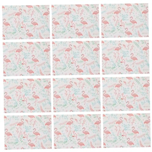 Hemobllo Papier d'emballage pour Bonbons 200 Feuilles Motif Flamant Rose Papier Alimentaire Résistant Emballage Sucre Pâtisserie Fête DIY