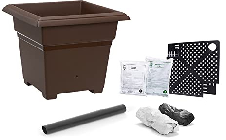 EarthBox 81703.01 Root & Veg Garden Kit, Standard, Chocolate
