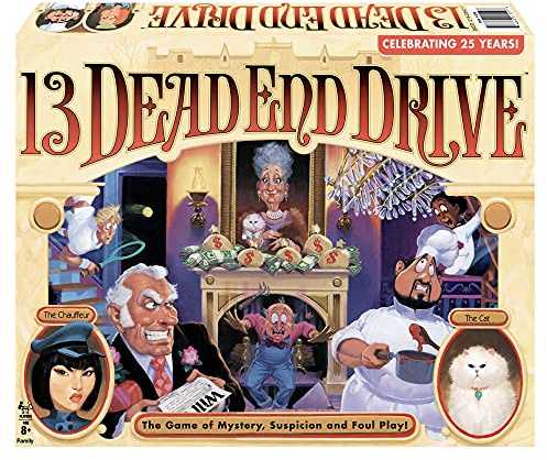 Winning Moves 13 Dead End Drive, Game of Mystery & Foul Play