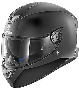 Shark Motorradhelm SKWAL 2, schwarz mat, S