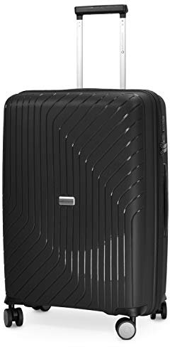 Hauptstadtkoffer Txl - Mittelgroßer Hartschalenkoffer, Tsa, 4 Rollen, Koffer, Trolley, Rollkoffer, Reisekoffer, Extra Leicht, , 65 Cm, 74 Liter, Titan