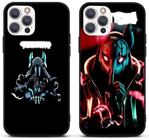 [2 Pack] Hülle für Apple iPhone XR 6,1 Zoll, Silikon Weich TPU Case Handyhülle für Hülle Motiv Schutzhülle für iPhone XR, 01