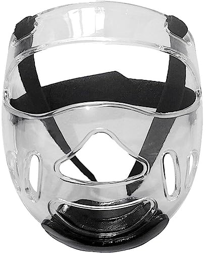 Ericetion Boxing Headguard Full Face Head Guard Masque Détachable Protecteur Arts Martiaux Headgear pour MMA Muay Thai Boxing Kick Boxing Boxing