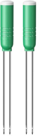VODESON 4-in-1 Bodenmessgerät mit Zeit-, Temperatur-, Feuchtigkeits- und Lichtsensor für Garten, Rasen, Landwirtschaft und Outdoor-Pflanzen (2Sensor)