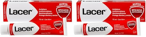 LACER - LACER FLUOR PASTA 75 ML (Paquete de 2)