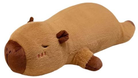Capybar plyschleksak, jätte stort kudd, verklighetstrogen plyschdjur, Capybara-leksaker för familjemedlemmar