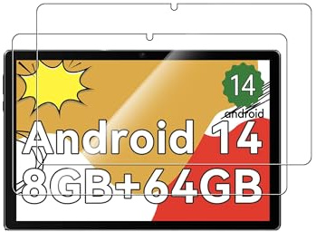 For HotLight C10 / Whitedeer C10 / TABWEE K10 / MUISOO 1001 / VekfulPC T20 / OYEFIT T10 10 inch Tablet Android Tablet Tempered Glass Screen Protector - High Transparency, Scratch Resistant(2 Pack)