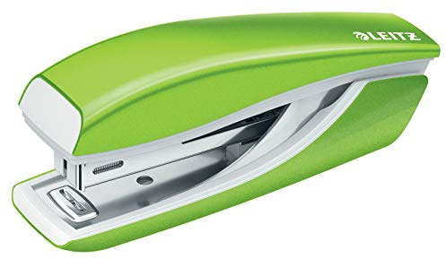 Leitz WOW Mini Häftapparat inkl. häftklamrar, 10 ark, metall, grön, 55281054