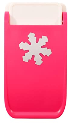 Vaessen Creative Heavy Duty Figur Stansare Snöflinga - Ø 2,5 cm | Pyssel Stans, För korttillverkning, Scrapbooking, Journals, Scrapbok tillbehör, För tungt papper
