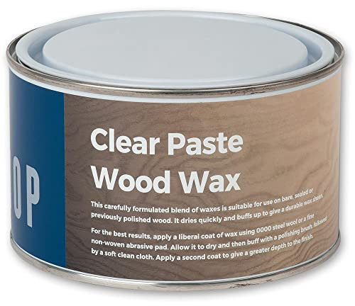 Axminster Workshop Paste Wood Wax - Clear 400g