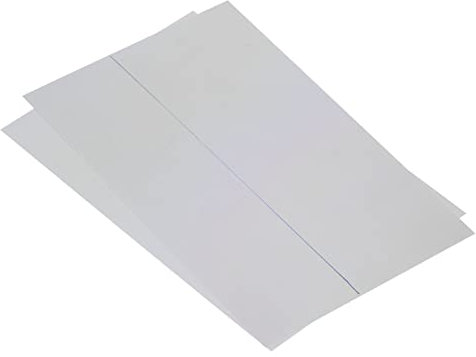 PATIKIL Polarizado Película Hojas, 2 Paquetes Adhesivo Polarizador Lineal Polarizador Filtro para Exhibición, Fotografía, Iluminación, 100mmx155mm, 90 Grados