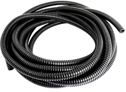 CGEAMDY Manguera Corrugada, Ignífugo Tubo Corrugado, Tubería Alambre Conducto Para Proteger Cables Eléctricos, 5m Longitud Corrugado Fuelle Conducto Tubo Protector Manga Para Coche(7x10mm)