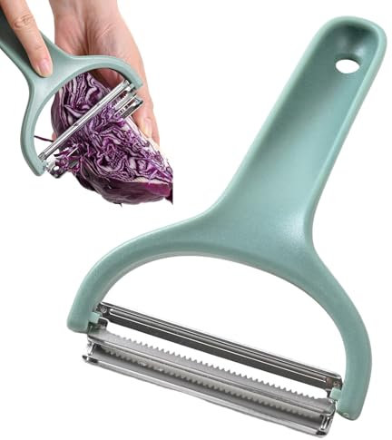 Kohlfahrer Handheld, Slicer Shredder | Anti-Rutschkrümmer-Griff Slicer,Obstschneider für Käse, Gurke, Kartoffeln