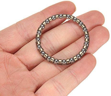 LaDicha Bikight 2X Bicicletta Bici 1 1/8 Auricolare in Gabbia Cuscinetto A Sfere in Bicicletta Cuscinetto Cuffia