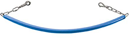 Perry Equestrian Unisex's 542-0000NBL No.542 Rubber Coated Stable and stall Chains, Neon Blue, one size