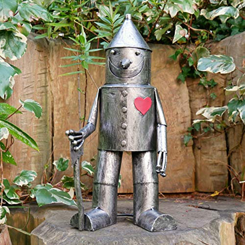 Darthome New Vintage Metal Wizard Of Oz Tin Man Garden Lawn Art Sculpture Ornament Small