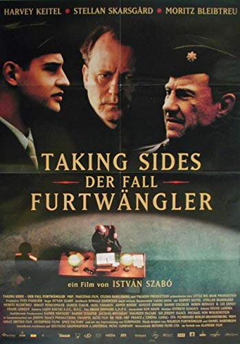 Taking Sides - Der Fall Furtwängler (2001) | original Filmplakat, Poster [Din A1, 59 x 84 cm]