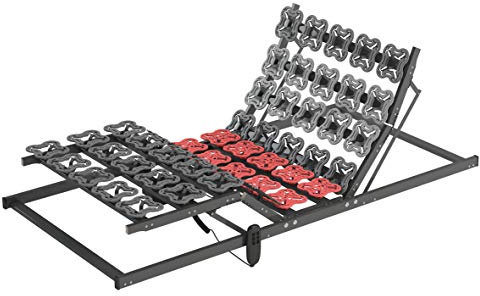 Matratzen Perfekt 5 Zonen elektrischer Tellermotorrahmen 80x200 cm 12,5 cm Höhe Terra Med T-Flex Federteller Härteregulierung 200 Kg belastbar
