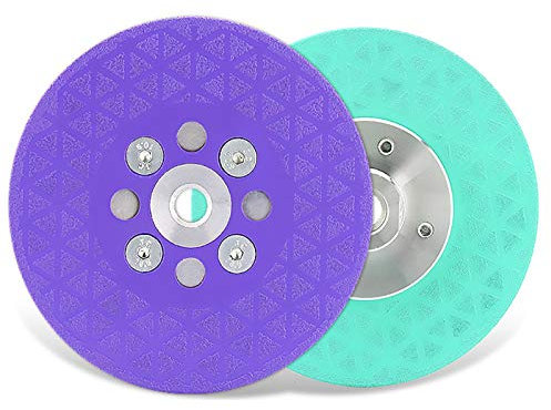 Disco abrasivo diamantato 2 pezzi da taglio per smerigliatrice angolare Lama sega M10 brasato sottovuoto marmo Cemento Piastrelle in ceramica tagliata 4 / 100 mm Smerigliatrice Mola