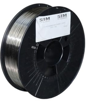 Edelstahl Schweißdraht V4A 1.4430 0,8mm 1,0mm 5KG D200 MIG/MAG, Größe: 1,0mm 5KG