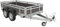 Tema Wood Remorque Double essieux basculante Caisse contreplaqué châssis Acier 263x125 cm