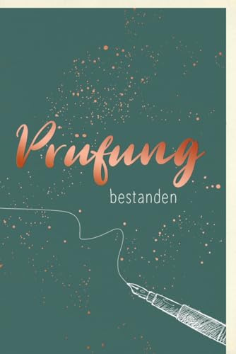 Skorpion Prüfungsglückwunschkarte - Examen, Abschluss & Erfolg feiern mit Füller & Konfetti Design - mit Umschlag