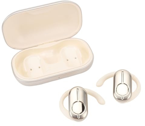 VBESTLIFE Auriculares Inalámbricos de Oído Abierto, Auriculares Bluetooth 5.3 con Cancelación de Ruido, Auriculares de Conducción de Aire Impermeables IPX4 con Gancho Giratorio de 135°