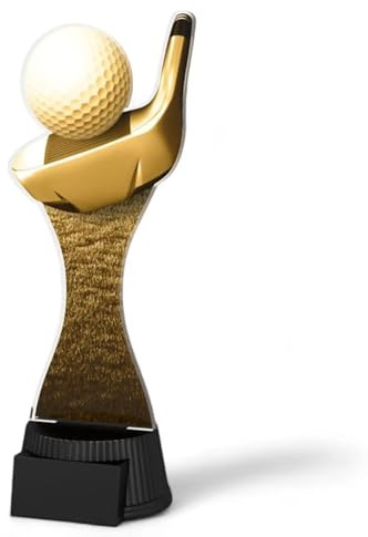 Trophy Monster Toronto Classic Golf Trophy Size 190mm | for Clubs, Events & Competitions | Made from 6mm thick Printed Acrylic