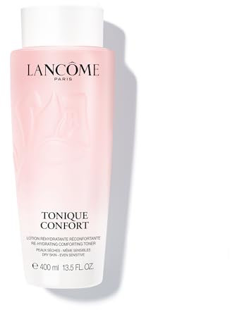 Lancôme Tonique Confort Re-Hydrating Toner - Soothing & Hydrating Facial Toner for Stressed Skin, with Rose Water, Hyaluronic Acid & Squalane, 400ml
