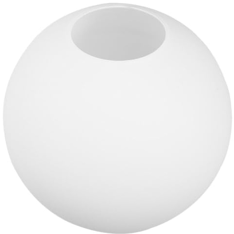 BESPORTBLE Glass Globe Lamp Shade Replacement for Table Lamp and Floor Light Round Glass Lampshade for Home and Office Lighting Fixtures Decorative Light Fixture Cover 5.12 in