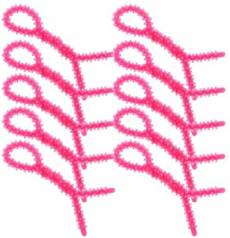 VICASKY Kit di 10 bigodini a spirale senza calore, per donne, compatti e leggeri, per arricciare i capelli, sicuri e riutilizzabili, per uso domestico e in viaggio