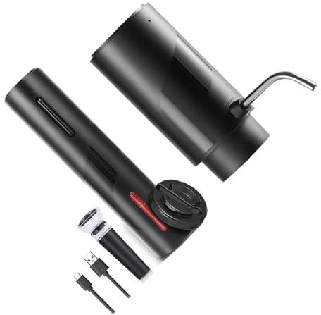 Kit tire-bouchon électrique rechargeable pour ouvrir différentes bouteilles