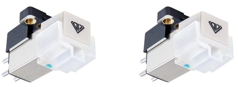 Tumintu 2X Reemplazo de Aguja Magnética para Tocadiscos con Imán Universal para Fonógrafo con Aguja de Diamante