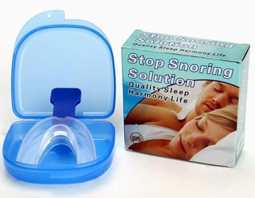 Antirronquidos, Férula Antirronquidos Contra el Rechinar de Dientes y los Ronquidos, Snoring Stopper, Despídase del Ruido y Mejore la Calidad de su Sueño.