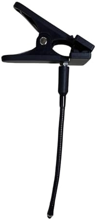 KIXZSAZ Abrazadera para soporte de platillos para micrófono de bombo. Accesorios esenciales para grabación de audio que garantizan una colocación segura de