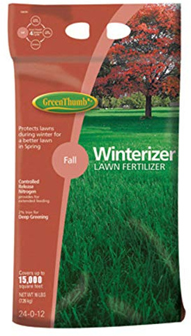 Green Thumb® Gt58106 Winterizer Lawn Fertilizer W/ Surfcote, 32-0-10, 15000 Sq.ft.