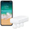 Eve Door & Window (Apple Home) 3er Set – Smarter Kontaktsensor für Türen & Fenster, Mitteilungen (offen/zu), automatische Aktivierung von Geräten & Szenen, Keine Bridge, Bluetooth, Thread