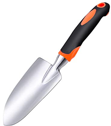 Gartenschaufel, Jiechang-Aluminiumlegierung Gartenkelle Aus, Mit Rutschfestem, Ergonomischem Gummigriff, FüR Handschaufel Zum Pflanzen, Umpflanzen, JäTen, Graben, Schneeschaufeln, FüR MäNner, Frauen