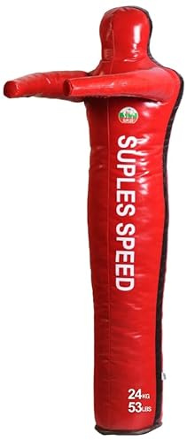 Suples Speed (Stump) Wrestling Dummy XL (53 lb, 71 in) – Vinyl Grappling Dummy for Wrestling, MMA, Judo & Throw Training
