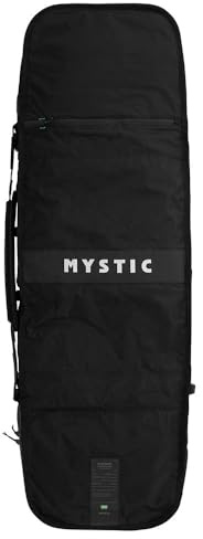 Mystic Elevate Lightweight Kitesurf Boardbag with Wheels - Black 165cm