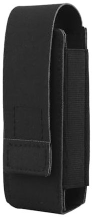 Pfefferspray Holster Pouch, Kleine Molle Taschenlampenhalter, Taktische Pfeffersprayhalter Multitool-Mag-Zubehörtasche für den Dienstgürtel