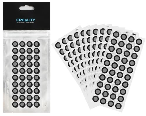 Creality 3D skanningspenna 6 mm klistermärken optiska spårpunkter referenspunkt 400 stycken i 10 ark för 3D-skanner