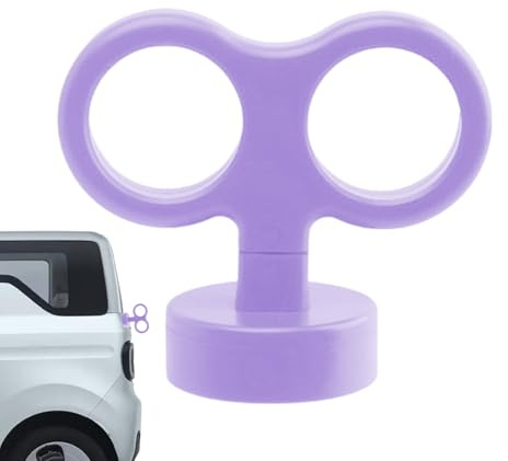 Naqqios Car Toy Wind Up Key,3D Car Exterior Decoration | Cute Ornaments Waterproof Decor Tail Helmet Auto Motorcycle Accessories For Women Men