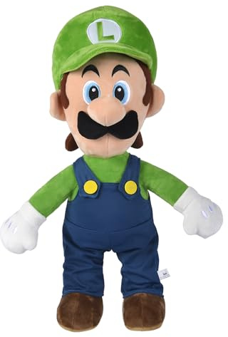 Simba 109231014 - Super Mario Luigi Gosedjur - Super Mario, Luigi gosedjur, 50 cm, Från 0 månader